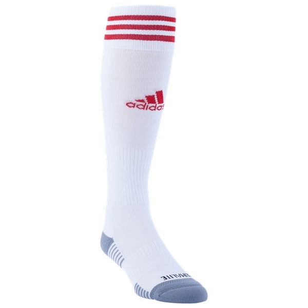 adidas Copa Zone Cushion IV OTC Sock (White/Team Power Red) | SoccerWearhouse