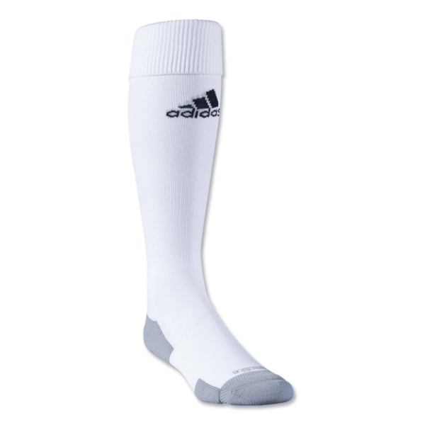 adidas Copa Zone Cushion IV Over-The-Calf Sock (White/White) | SoccerWearhouse