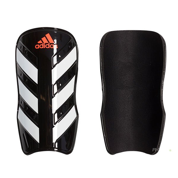 adidas Everlesto Soccer Shin Guards (Black/White) | SoccerWearhouse