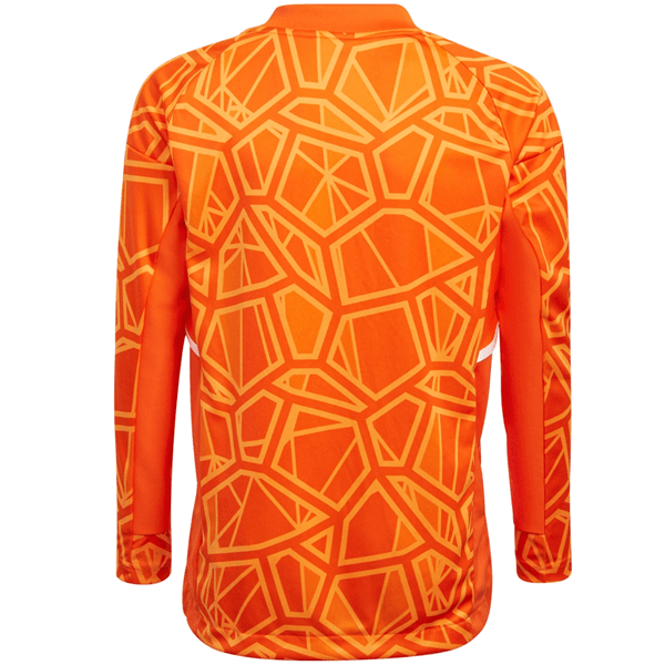 adidas Goalkeeper Condivo 22 Long Sleeve Jersey (Orange) | SoccerWearhouse
