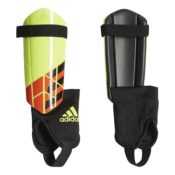 adidas Kids Youth X Shin Guards (Solar Yellow/Solar Red/Black) | SoccerWearhouse