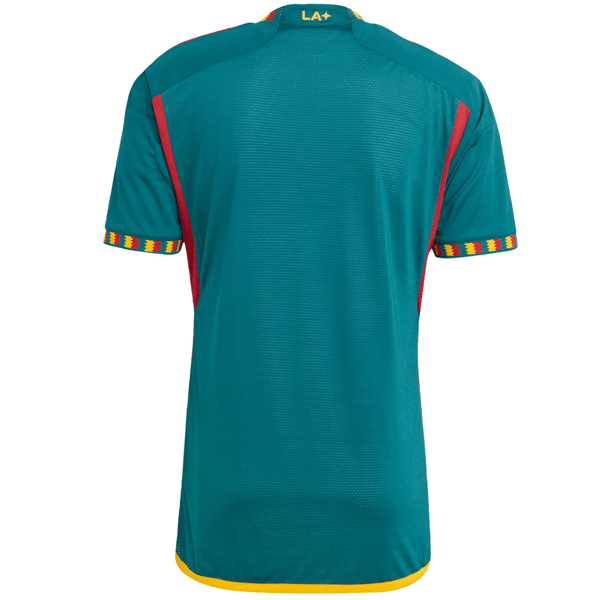 adidas La Galaxy Authentic Away Jersey 23/24 (Green/Yellow) | SoccerWearhouse