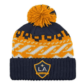 adidas La Galaxy Pom Knit Hat Beanie (Navy/Yellow/White)