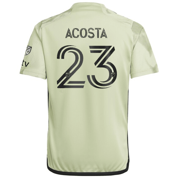 adidas LAFC Acosta Away Jersey w/ MLS + Apple TV Patches 23/24 (Green) | SoccerWearhouse
