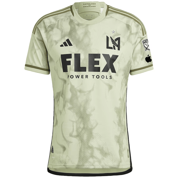 adidas LAFC Authentic Acosta Away Jersey w/ MLS + Apple TV Patch 23/24 (Green) | SoccerWearhouse