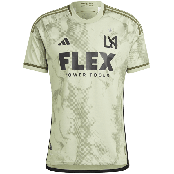 adidas LAFC Authentic Away Jersey 23/24 (Green) | SoccerWearhouse