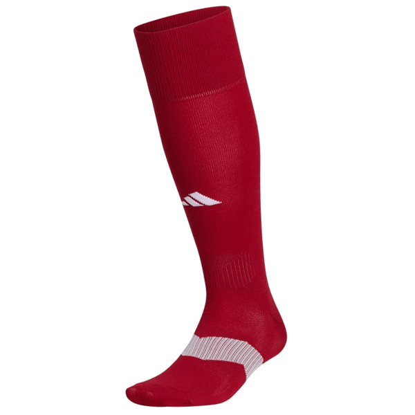 adidas Metro 6 Soccer Sock (Red) | SoccerWearhouse