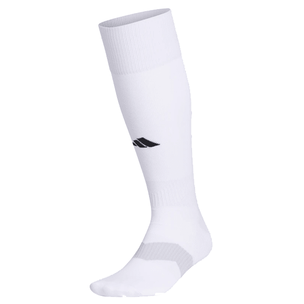 adidas Metro 6 Soccer Sock (White) | SoccerWearhouse