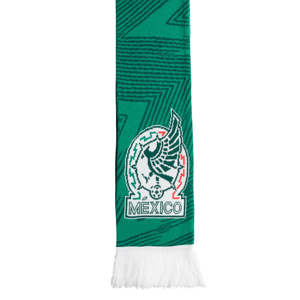 adidas Mexico Fan Scarf (Vivid Green/White) | SoccerWearhouse