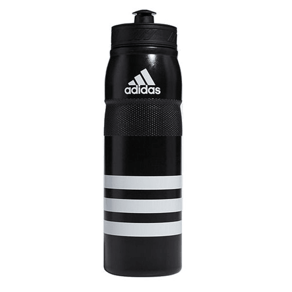adidas Plastic 25oz Water Bottle (Black) | SoccerWearhouse