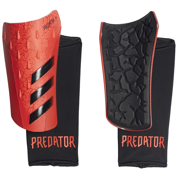 adidas Predator League Shin Guard (Solar Red) | SoccerWearhouse