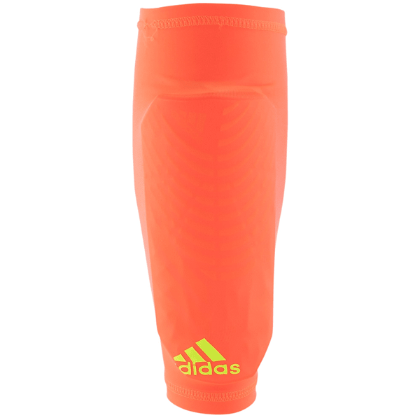 adidas Predator League Shin Guard (Solar Red/Team Solar Yellow) | SoccerWearhouse