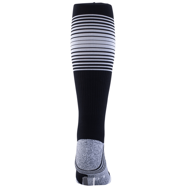 adidas Team Speed 3 Over-The-Calf Sock (Black/White) | SoccerWearhouse