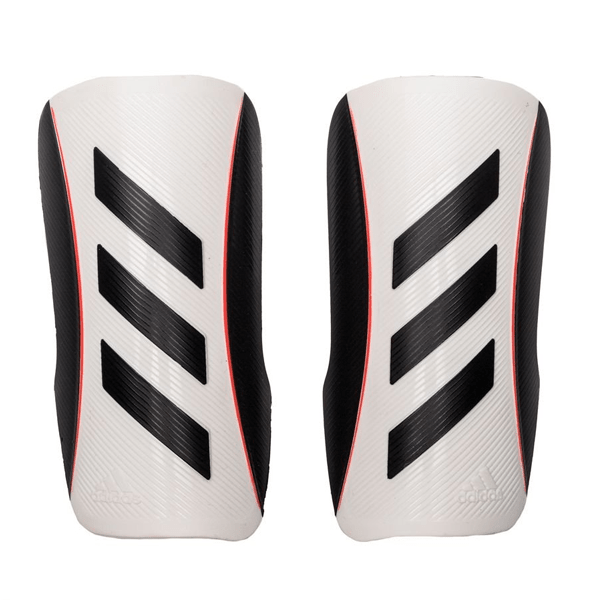 adidas Tiro League Shin Guards (Black/White/Red) | SoccerWearhouse