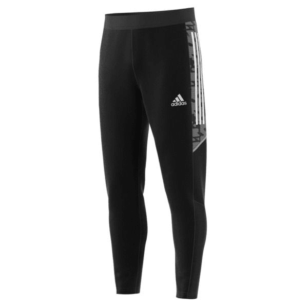 adidas Women's Condivo 21 Training Pant (Black/White) | SoccerWearhouse