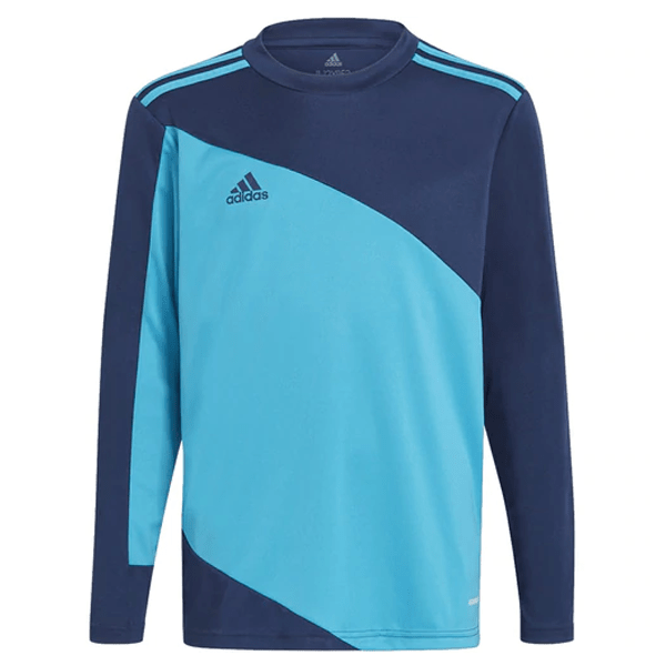 adidas Youth Squadra 21 Goalkeeper Jersey (Navy/Bold Blue) | SoccerWearhouse