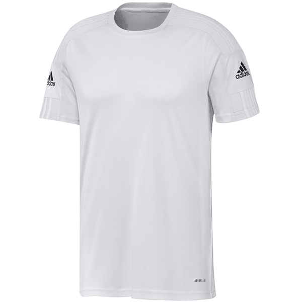 adidas Youth Squadra 21 Jersey (White) | SoccerWearhouse
