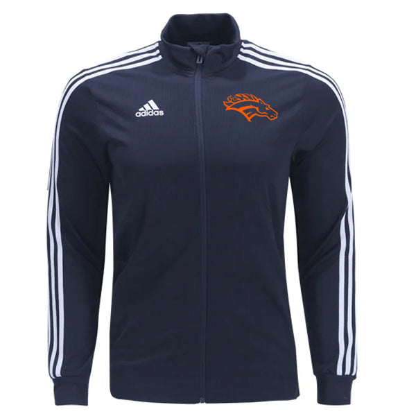 adidas Roosevelt Mustangs Tiro 19 Jacket (Navy/Orange) Soccer
