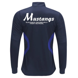 adidas Roosevelt Mustangs Tiro 19 Jacket (Navy) | Soccer Wearhouse