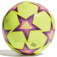 adidas UCL Club Void Soccer Ball (Solar Yellow/Beam Pink/Pantone)