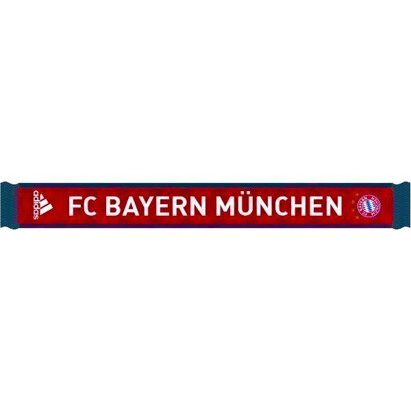 adidas FC Bayern Munich Scarf (Red) | Soccer Wearhouse