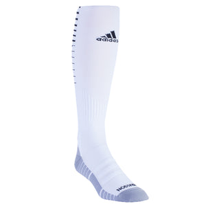 adidas Team Speed II Soccer Socks (White/Black) | Soccer Wearhouse