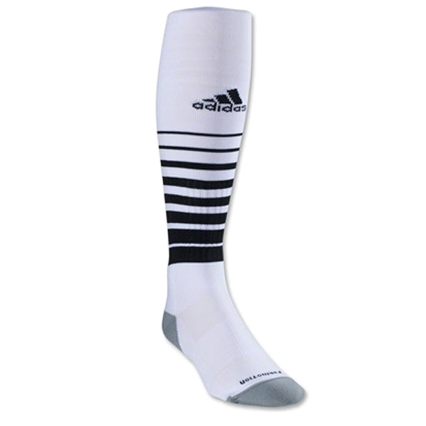 adidas Team Speed Sock (White/Black) | Soccer Wearhouse
