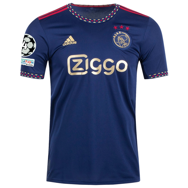 Ajax Away Jersey w/ League Patches 22/23 (Azul marino - Soccer