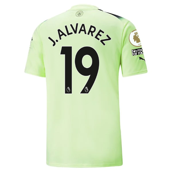 Julian Alvarez football jersey with number 19 | Poster
