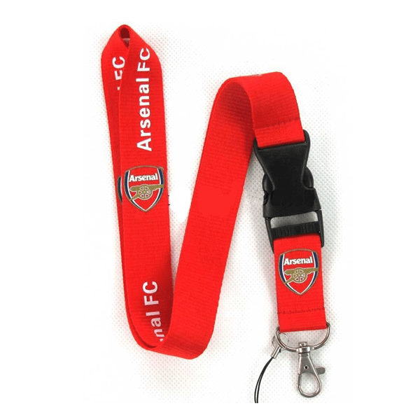 Arsenal FC Lanyard (Red) | SoccerWearhouse