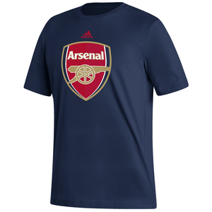 adidas Mens Arsenal Crest T-Shirt (Navy)