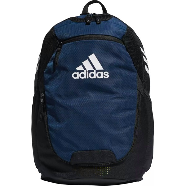 adidas Stadium 3 Backpack (Navy/Black) - Soccer Wearhouse
