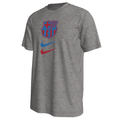 Camiseta Nike Barcelona Crest Swoosh (gris jaspeado oscuro)