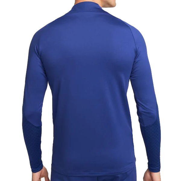 Nike Barcelona Strike Training Long Sleeve Top (Deep Royal/Noble Red ...