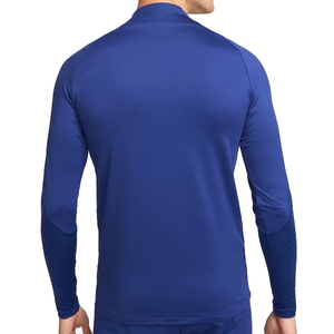 Camiseta de manga larga Nike Barcelona Strike Training (Azul profundo/Rojo noble)