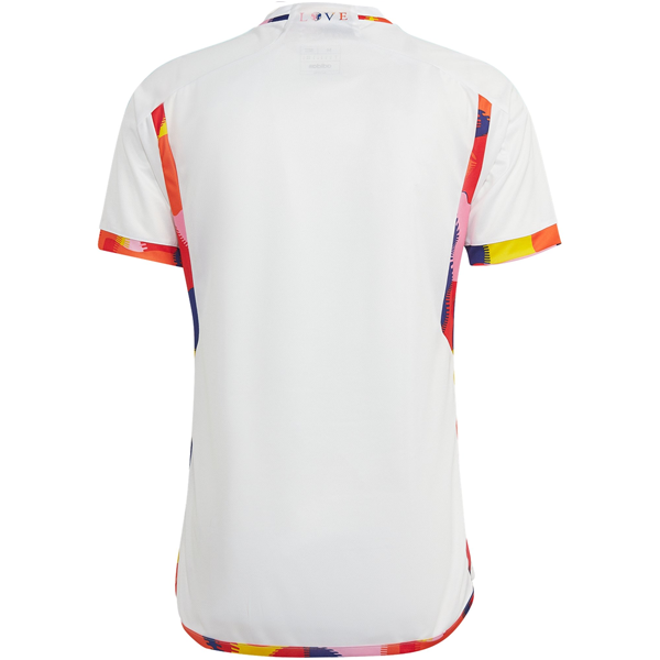 adidas Belgium Away Jersey 22/23 (White/Multi) - Soccer Wearhouse
