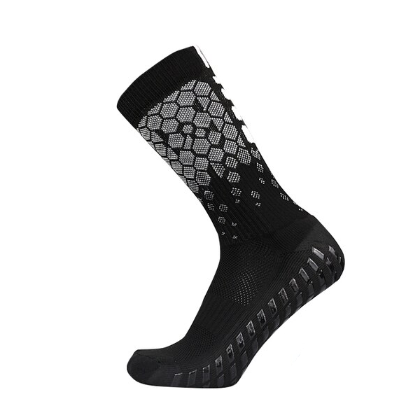 Grip Anti-Slip Diamond Socks (Black/White)