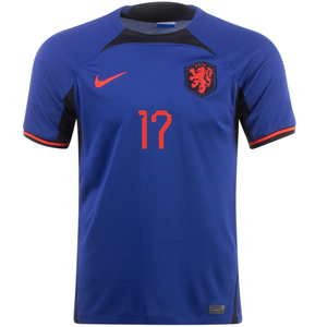 Nike Netherlands Daley Blind Away Jersey 22/23 (Deep Royal/Habanero Red)