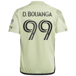 adidas LAFC Denis Bouanga Away Jersey w/ MLS + Apple TV Patches 23/24 (Green)