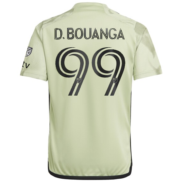 Adidas LAFC Boauanga Away Jersey w/ MLS + Apple TV Patches 23/24 (Green) Size L