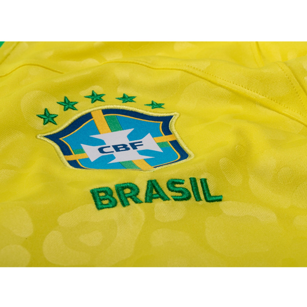 Pelé Brazil National Team Nike Youth 2022/23 Home Breathe Stadium