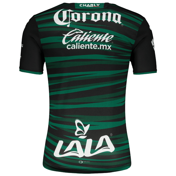 Charly Santos Laguna Away Jersey w/ Liga MX Patch 22/23 (Green/Black) | SoccerWearhouse
