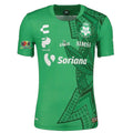 Charly Santos Laguna Third Soccer Jersey 22/23 con parches LIGA MX (Verde)