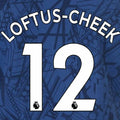 Chelsea Loftus-Cheek Home 19/20 Nameset (White)
