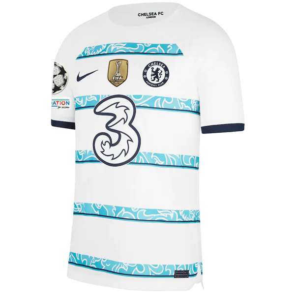 Nike Chelsea Enzo Fernandez Home Jersey w/ Champions League + Club World Cup Patches 22/23 (Rush Blue) Size XL