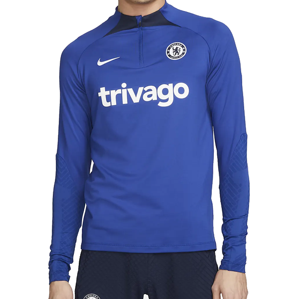 Nike Chelsea Strike Drill Top (Rush Blue) - Soccer Wearhouse