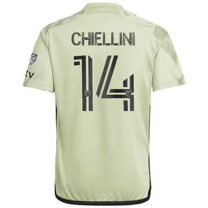 adidas LAFC Chiellini Away Jersey w/ MLS + Apple TV Patches 23/24 (Green)