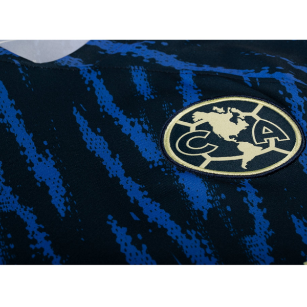 Camiseta Nike Club America Visitante 22/23 (Armory Navy/Lemon Chiffon)