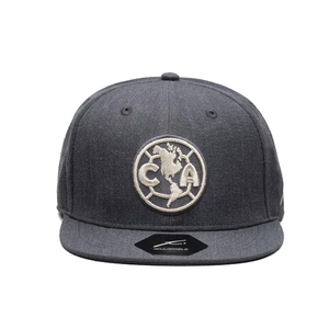 Fan Ink Club America Platinum Snapback Hat (Grey)