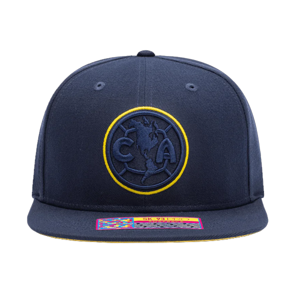 Fan Ink Club America Dush Adjustable Hat (Navy) Soccer Wearhouse